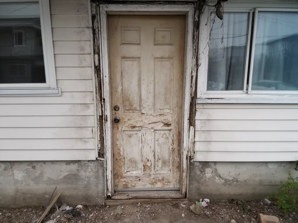 Before — Basement Door Installation in Toronto