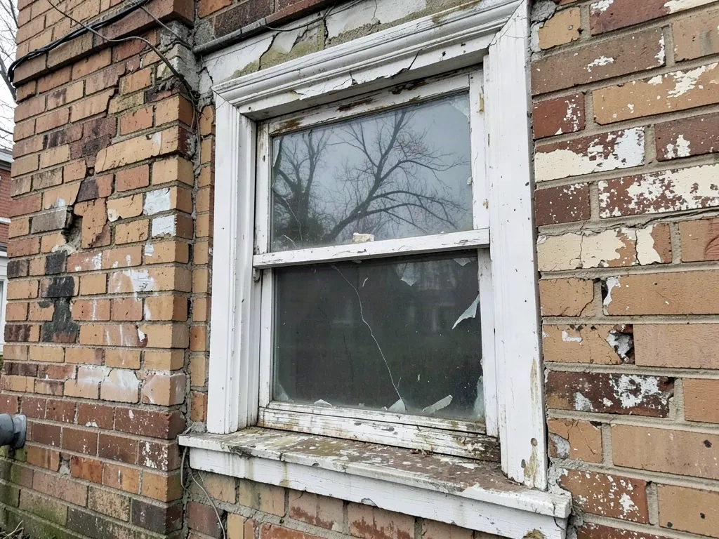 Before — Egress Window Installation in Toronto