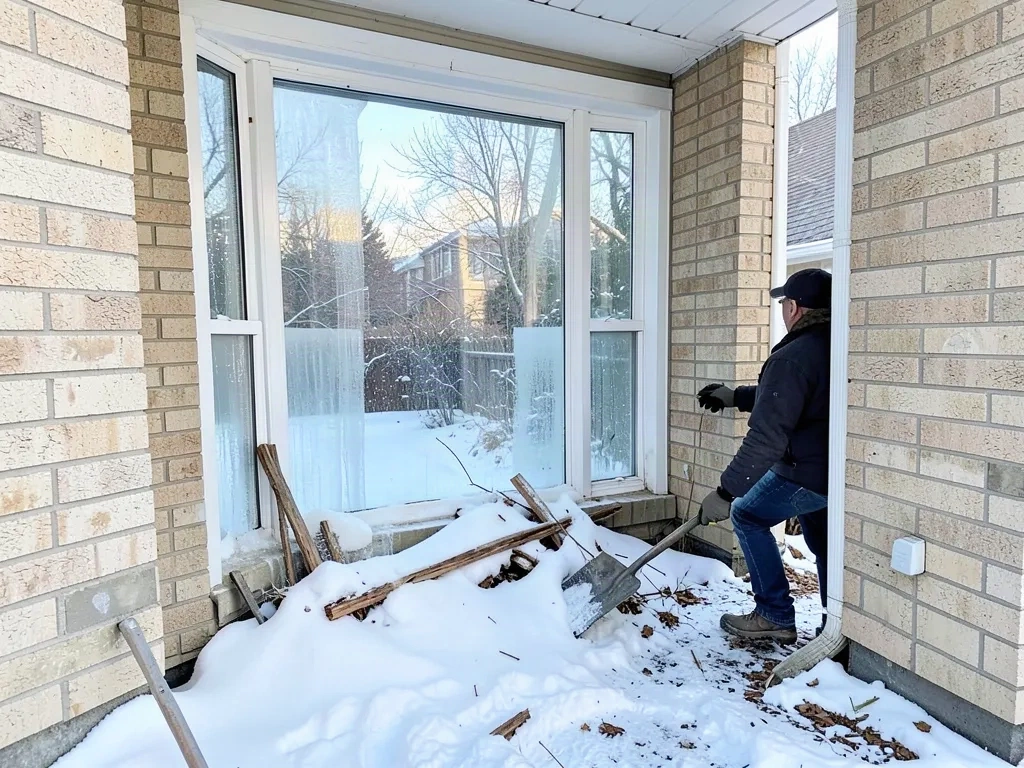 Window Well Winter Maintenance